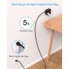 image10 Ft Power Strip Long Cord HANYCONY Extension Cord Surge Protector with Flat Plug 8 Outlets 4 USB Charging Station2 USB C Wall Multiple Plug Outlet Extender for Home Office Desk5Ft