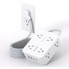 imageExtension Cord 15 Ft Power Strip with 4 USB Ports2 USB C HANYCONY 8 Surge Protector Outlets with Flat Plug Wall Mount Desk for Home Office College Dorm Room Essentials10Ft