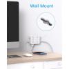 imageExtension Cord 6 Ft HANYCONY Surge Protector Power Strip Long Cord 8 Outlets 4 USB Ports2 USB C Wall Mount 1080J Surge Protection Desk Charging Station for for Home Office Dorm Room EssentialsWhitePD 30W