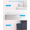 imageFlat Extension Cord 10 Ft HANYCONY Ultra Thin Flat Plug Power Strip 3 Outlets 3 USB Ports2 USB C Desk Charging Station Power Strip with No Surge Protector for Cruise Ship Dorm Room EssentialsBlack