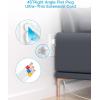imageFlat Plug Power Strip HANYCONY Ultra Thin Extension Cord 6 Outlets 3 USB Ports2 USB C 5ft Multiple Outlet Extender with Wall Mount No Surge Protector for Dorm Room Cruise Travel EssentialsWhite