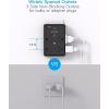 imageMulti Plug Outlet Extender with USB C Ports HANYCONY 3 Sided Power Strip Surge Protector 900J 8 Outlets Splitter 3 USB Wall Charger Wall Adapter Spaced for Home Travel Office Dorm Room ETL ListedBlack