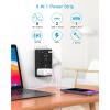 imageMulti Plug Outlet Extender with USB C Ports HANYCONY 3 Sided Power Strip Surge Protector 900J 8 Outlets Splitter 3 USB Wall Charger Wall Adapter Spaced for Home Travel Office Dorm Room ETL ListedBlack
