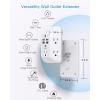 imageOutlet Extender with Night Light HANYCONY Multi Plug Outlet USB Wall Charger Surge Protector 4 USB Ports1 USB C Power Strip Electrical Outlet Splitter Expander for Home Office Dorm Room ETLWhite