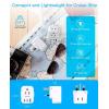 imageUS to Japan Plug Adapter HANYCONY Japan Power Travel Adpter with 2 Outlets 3 USB Ports2 USB C Type A Plug Adapter for Amercian USA to Japanese China Canada Mexico Philippines PeruType G  UK Ireland