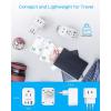 imageUS to Japan Plug Adapter HANYCONY Japan Power Travel Adpter with 2 Outlets 3 USB Ports2 USB C Type A Plug Adapter for Amercian USA to Japanese China Canada Mexico Philippines PeruType N  Brazil