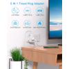 imageUS to Japan Plug Adapter HANYCONY Japan Power Travel Adpter with 2 Outlets 3 USB Ports2 USB C Type A Plug Adapter for Amercian USA to Japanese China Canada Mexico Philippines PeruType M  South Africa
