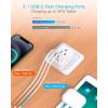 imageUS to Japan Plug Adapter HANYCONY Japan Power Travel Adpter with 2 Outlets 3 USB Ports2 USB C Type A Plug Adapter for Amercian USA to Japanese China Canada Mexico Philippines PeruType C  Most of Europe2 Pack