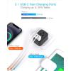 imageUS to Japan Plug Adapter HANYCONY Japan Power Travel Adpter with 2 Outlets 3 USB Ports2 USB C Type A Plug Adapter for Amercian USA to Japanese China Canada Mexico Philippines PeruType EF  Germany FranceBlack