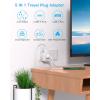 imageUS to Japan Plug Adapter HANYCONY Japan Power Travel Adpter with 2 Outlets 3 USB Ports2 USB C Type A Plug Adapter for Amercian USA to Japanese China Canada Mexico Philippines PeruType I  Australia China
