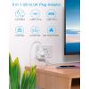 imageUS to Japan Plug Adapter HANYCONY Japan Power Travel Adpter with 2 Outlets 3 USB Ports2 USB C Type A Plug Adapter for Amercian USA to Japanese China Canada Mexico Philippines PeruType G  UK Ireland