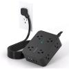 image10 Ft Power Strip Long Cord HANYCONY Extension Cord Surge Protector with Flat Plug 8 Outlets 4 USB Charging Station2 USB C Wall Multiple Plug Outlet Extender for Home Office Desk10Ft